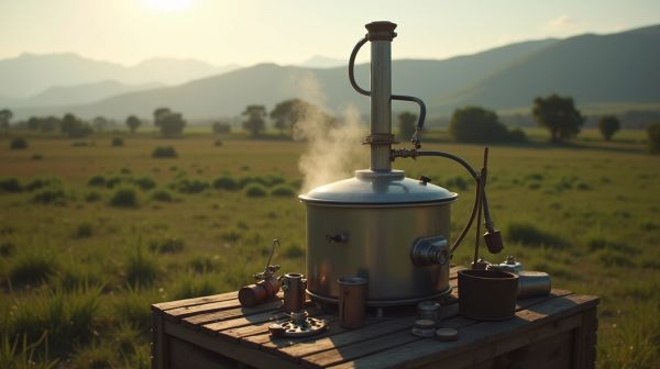Maîtriser l'atelier de distillation itinérant à Limé
