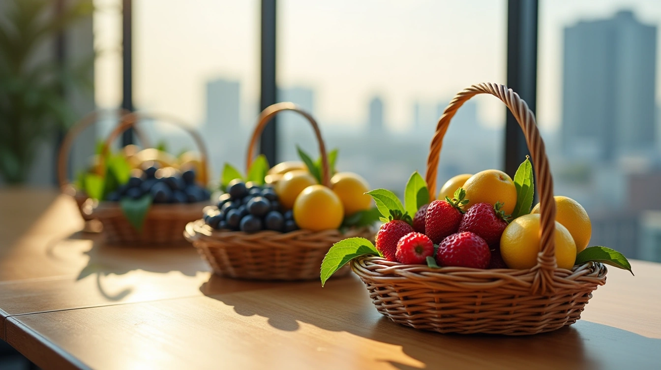 Vos questions sur les corbeilles de fruits en entreprise